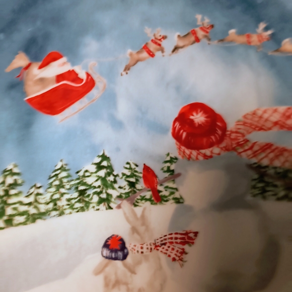 😲 Festive Santa and Reindeer Plates - Picture 6 of 10